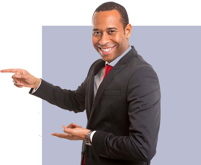 blackman pointing home Web Design Zimbabwe